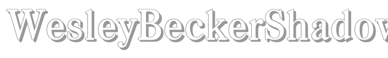 WesleyBeckerShadow-Medium