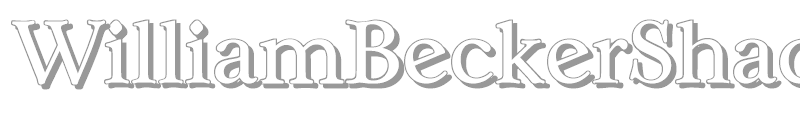 WilliamBeckerShadow-Light