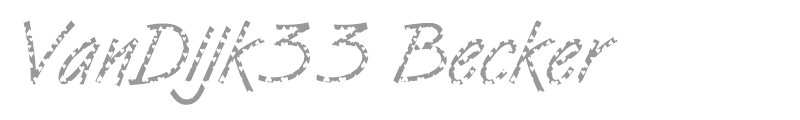 VanDijk33 Becker