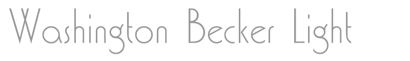 Washington Becker Light