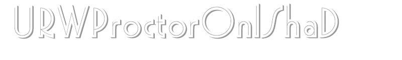 URWProctorOnlShaD