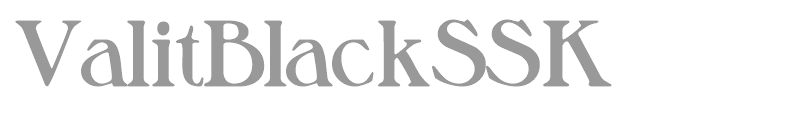 ValitBlackSSK