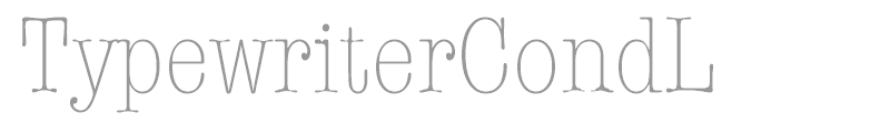 TypewriterCondL