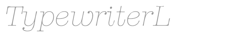 TypewriterL