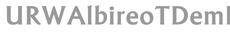 URWAlbireoTDemBol