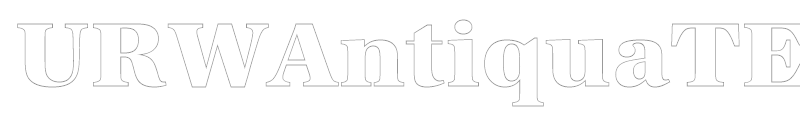 URWAntiquaTExtBolOu1