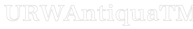 URWAntiquaTMedOu1