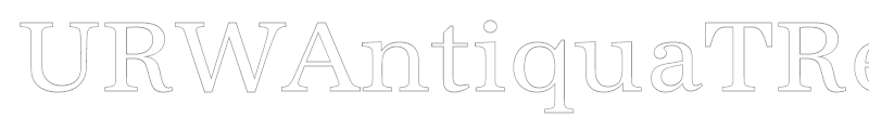 URWAntiquaTRegOu1