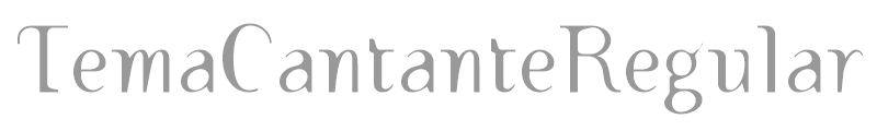 TemaCantanteRegular