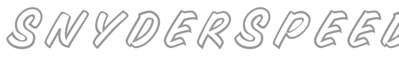 SnyderSpeed-Out