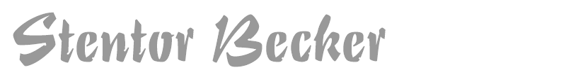 Stentor Becker