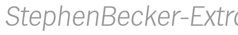 StephenBecker-ExtraLight