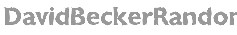 DavidBeckerRandom
