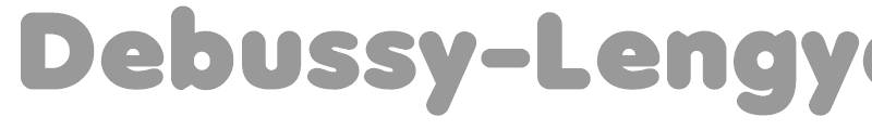 Debussy-Lengyar