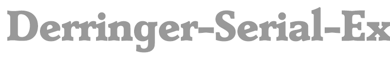 Derringer-Serial-ExtraBold