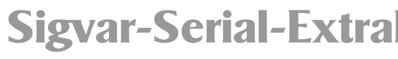 Sigvar-Serial-ExtraBold