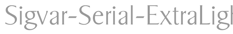 Sigvar-Serial-ExtraLight