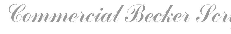 Commercial Becker Script Join