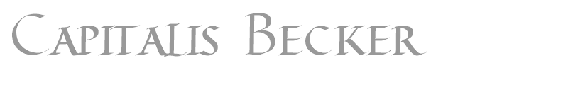 Capitalis Becker