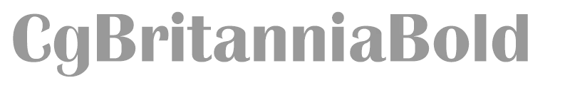 CgBritanniaBold