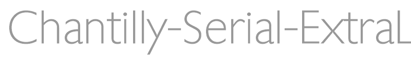 Chantilly-Serial-ExtraLight