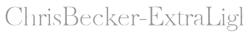ChrisBecker-ExtraLight