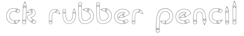 CK Rubber Pencil