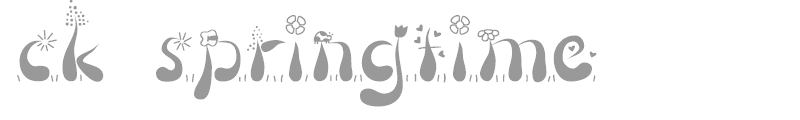 CK Springtime