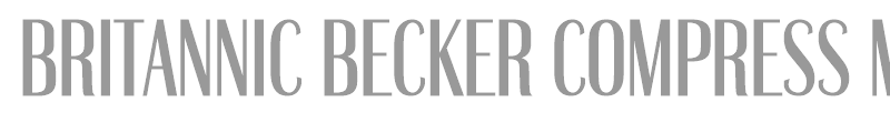 Britannic Becker Compress Med