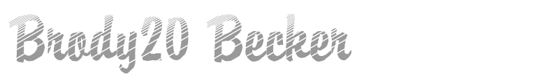 Brody20 Becker