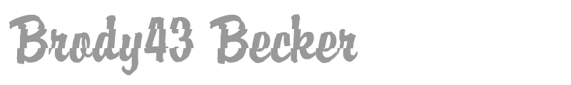 Brody43 Becker