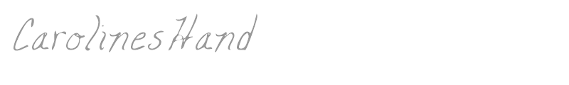 CarolinesHand