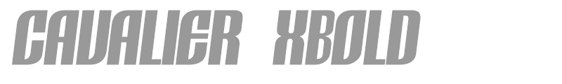 CAVALIER XBOLD
