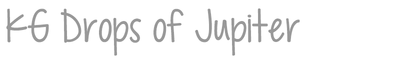 KG Drops Of Jupiter