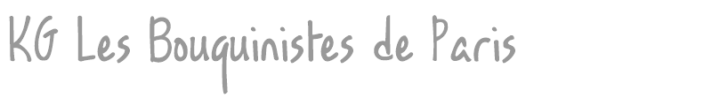 KG Les Bouquinistes De Paris