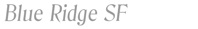 Blue Ridge SF