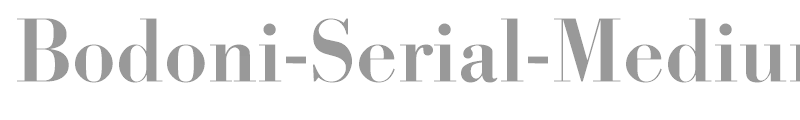 Bodoni-Serial-Medium