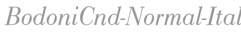 BodoniCnd-Normal-Italic