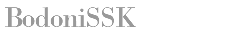 BodoniSSK