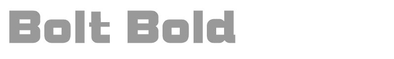 Bolt Bold