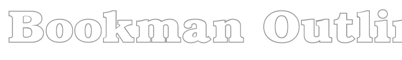 Bookman Outline