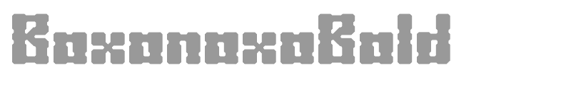 BoxonoxoBold