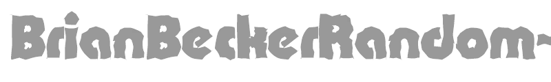 BrianBeckerRandom-Heavy