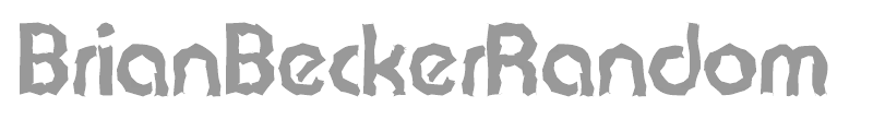 BrianBeckerRandom