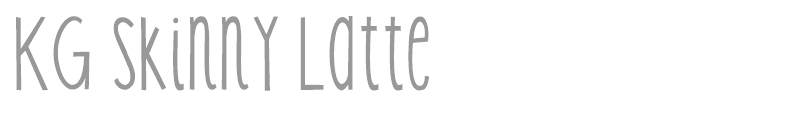 KG Skinny Latte