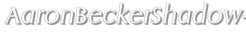 AaronBeckerShadow