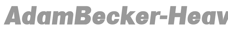 AdamBecker-Heavy