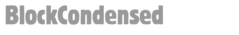 BlockCondensed