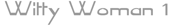 Witty Woman 1
