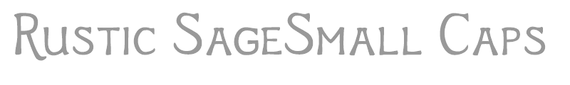 Rustic SageSmall Caps